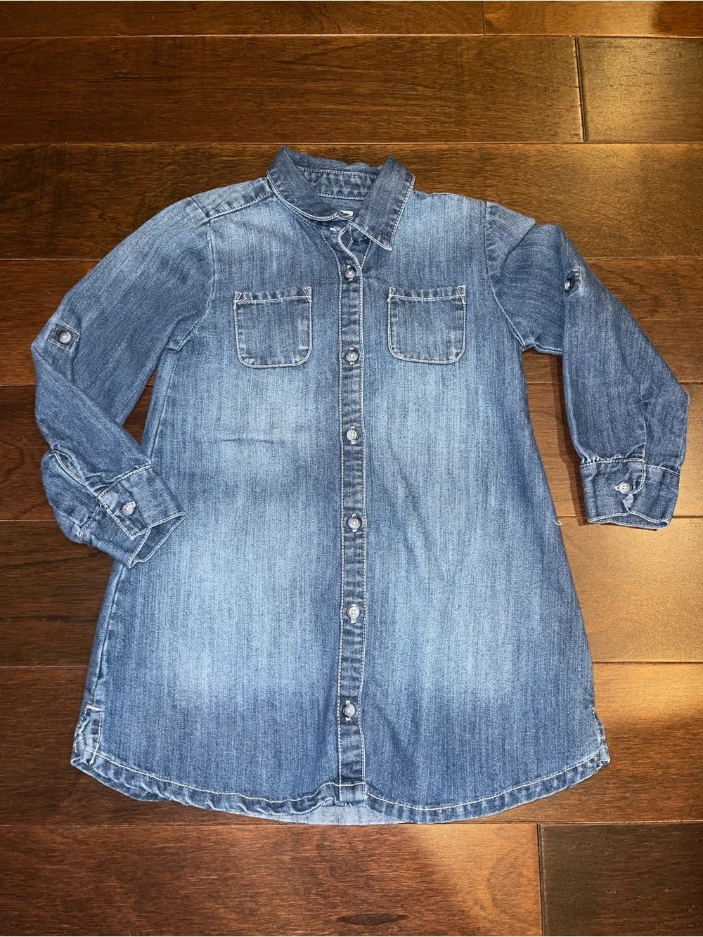 Old Navy Denim Shirt Dress - Blue